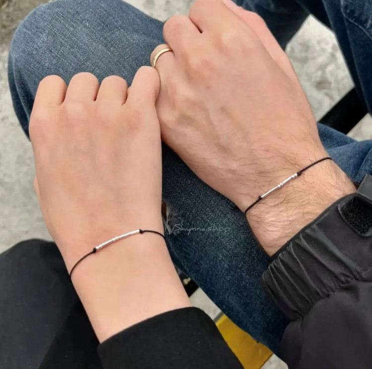 دستبند کدمورس بند ساده