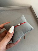 دستبند قلب نقره